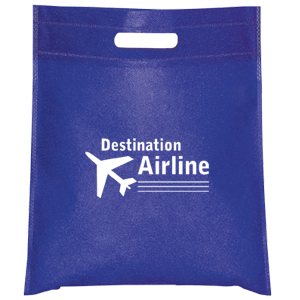 NW4942
	-NON WOVEN CUT-OUT HANDLE TOTE
	-Royal Blue